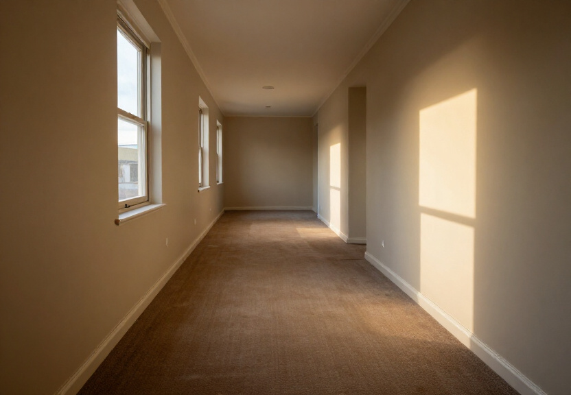 Restored living room in Collaroy Beach after water extraction and drying